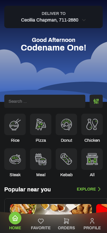UberEats Clone